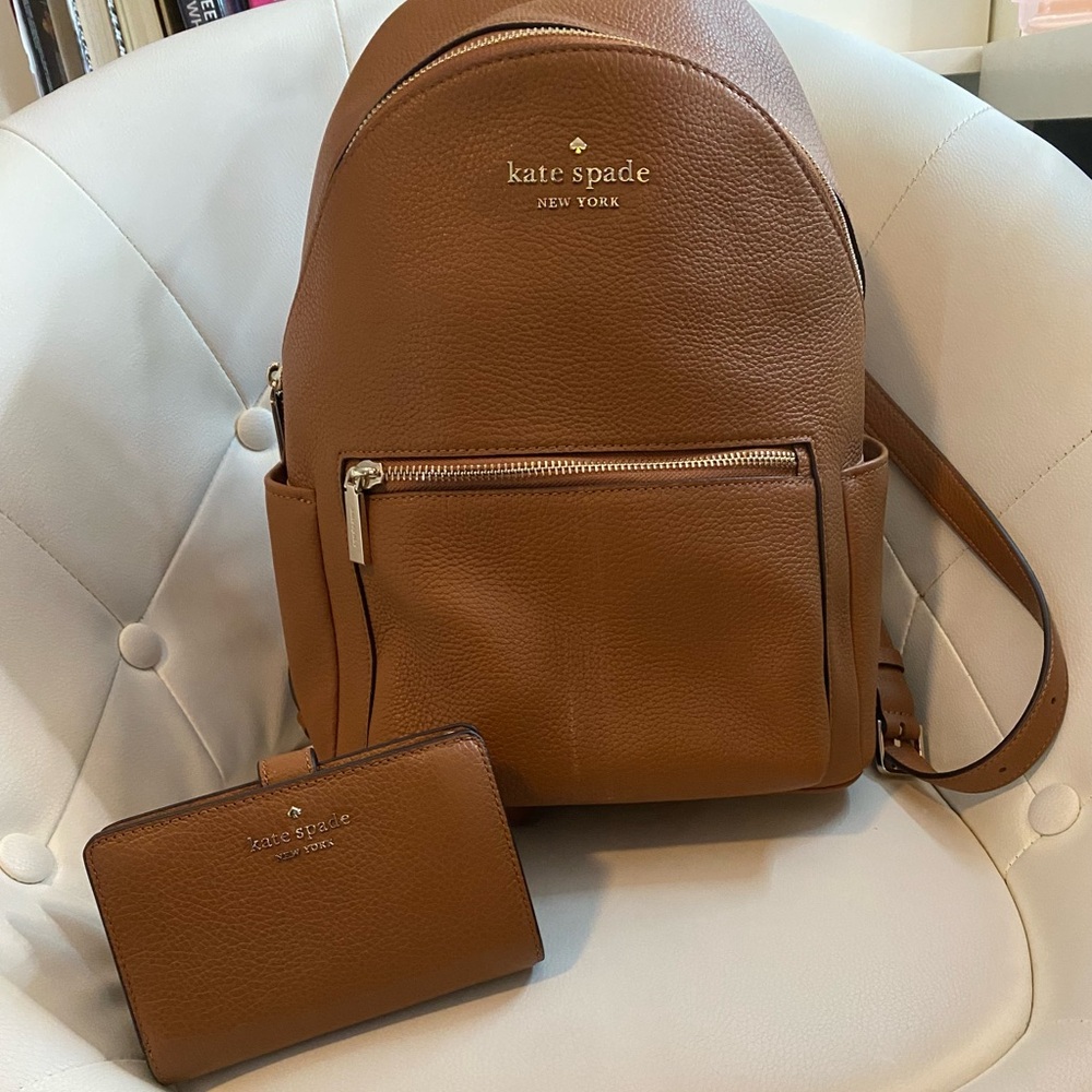 Kate Spade Tan Leather Wallet